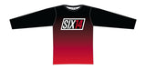 SIX14 LONG SLEEVE "FADE TO BLACK" TECH SHIRT