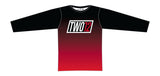 TWO12 LONG SLEEVE "FADE TO BLACK" TECH SHIRT