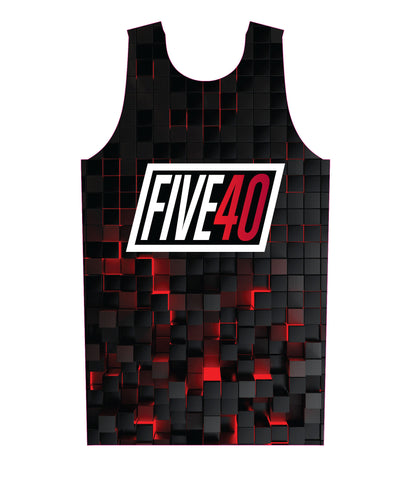 FIVE40 "GLEAMING THE CUBE" RUNNING SINGLET