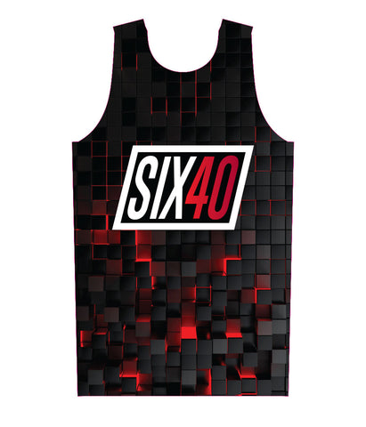 SIX40 "GLEAMING THE CUBE" RUNNING SINGLET