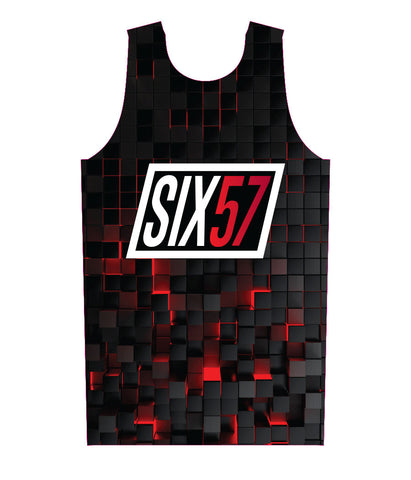 SIX57 "GLEAMING THE CUBE" RUNNING SINGLET