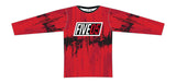 FIVE05 LONG SLEEVE "BLOTTER" TECH SHIRT
