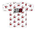 FIVE12 "SANTA SHUFFLE " TECH TEE