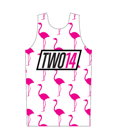 TWO14 "I'M ON VACATION" RUNNING SINGLET