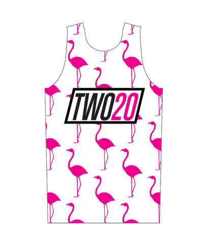 TWO20 "I'M ON VACATION" RUNNING SINGLET