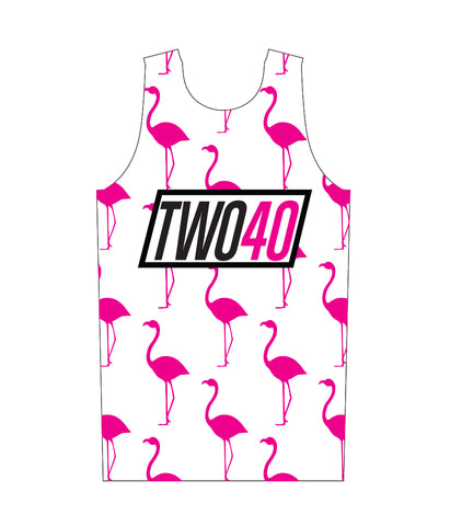 TWO40 "I'M ON VACATION" RUNNING SINGLET