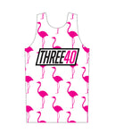 THREE40 "I'M ON VACATION" RUNNING SINGLET