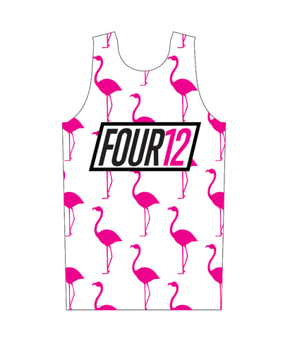 FOUR12 "I'M ON VACATION" RUNNING SINGLET