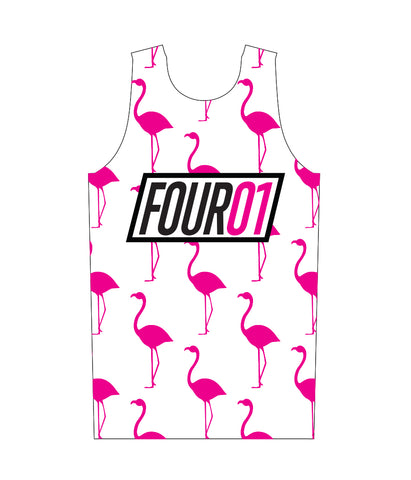 FOUR01 "I'M ON VACATION" RUNNING SINGLET