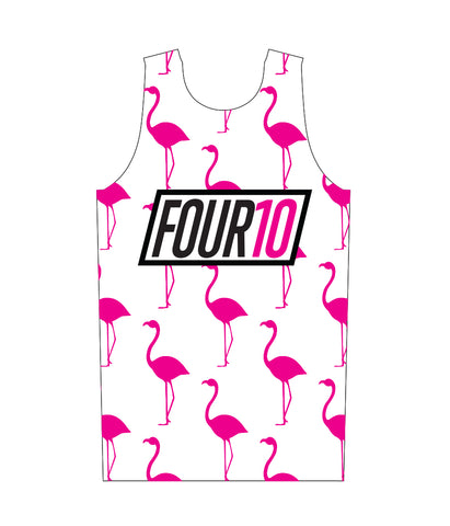 FOUR10 "I'M ON VACATION" RUNNING SINGLET