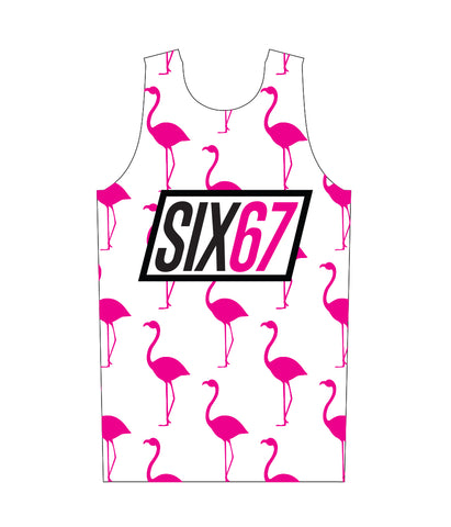 SIX67 "I'M ON VACATION" RUNNING SINGLET