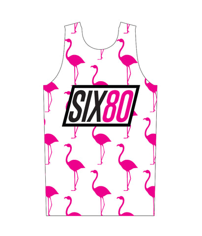 SIX80 "I'M ON VACATION" RUNNING SINGLET