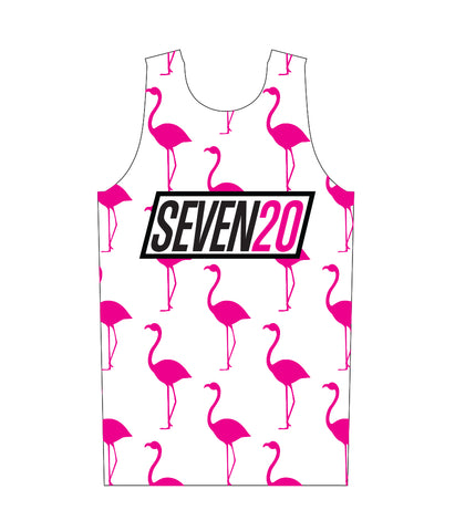 SEVEN20 "I'M ON VACATION" RUNNING SINGLET