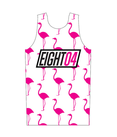 EIGHT04 "I'M ON VACATION" RUNNING SINGLET