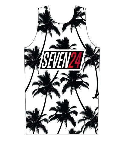 SEVEN24 "PALM" RUNNING SINGLET