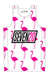 SEVEN20 "I'M ON VACATION" RUNNING SINGLET