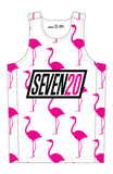 SEVEN20 "I'M ON VACATION" RUNNING SINGLET