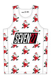 SEVEN27 " SANTA SHUFFLE" RUNNING SINGLET