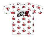 SEVEN75 "SANTA SHUFFLE " TECH TEE