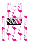 SIX08 " I'm on Vacation" RUNNING SINGLET