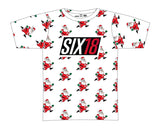 SIX18 "SANTA SHUFFLE " TECH TEE