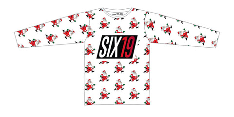 SIX19 LONG SLEEVE "SANTA SHUFFLE" TECH SHIRT