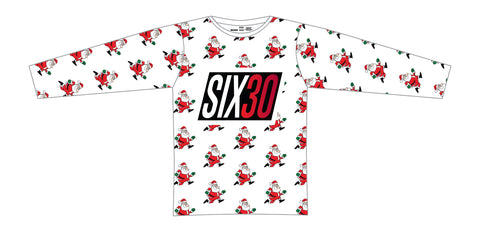 SIX30 LONG SLEEVE "SANTA SHUFFLE" TECH SHIRT