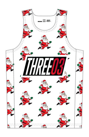 THREE03 "SANTA SHUFFLE" SINGLET