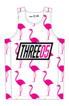 THREE05 "I'M ON VACATION" RUNNING SINGLET