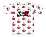 TWO06 "SANTA SHUFFLE " TECH TEE