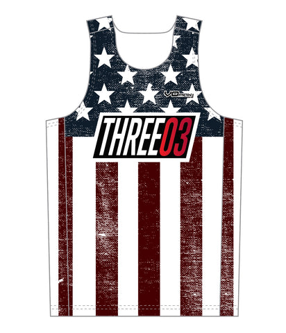 THREE03 AMERICAN BADASS ULTRA LIGHT SINGLET